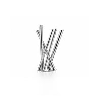 Tube-Flower-Vase, Stainless-Steel